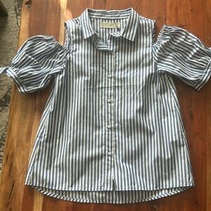 Zara kids Sz 8 shoulder-less bottom up